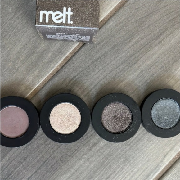 Melt Cosmetics "Gun Metal" eyeshadow stack - Picture 2 of 11